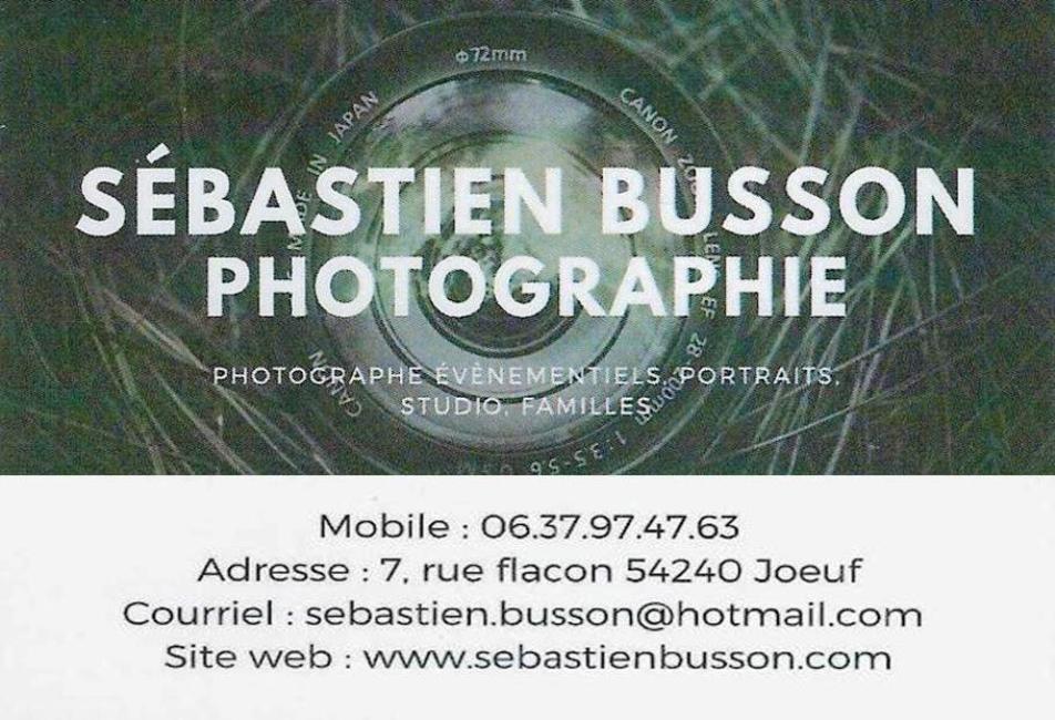 Photographe - Sébastien BUSSON
